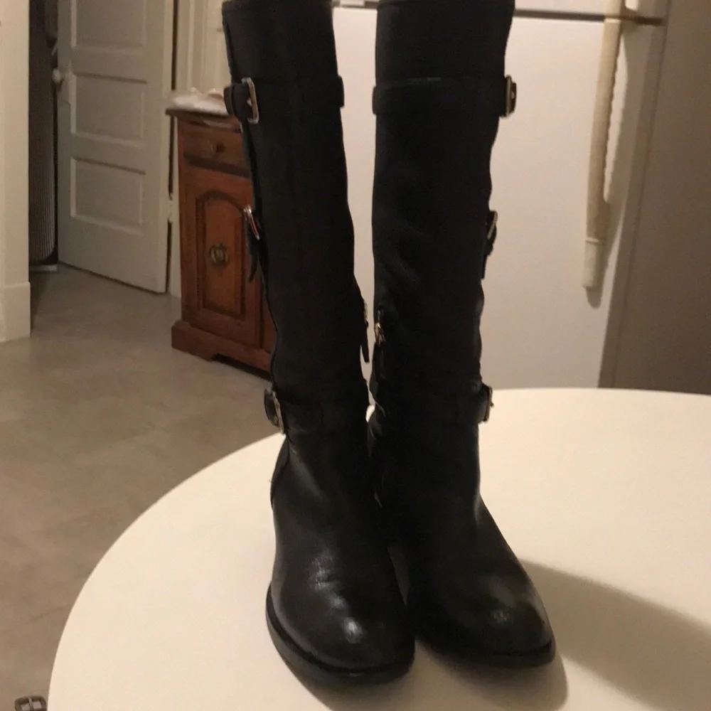 PRADA  The Car Shoe Knee High Boots - Picture 2 of 8
